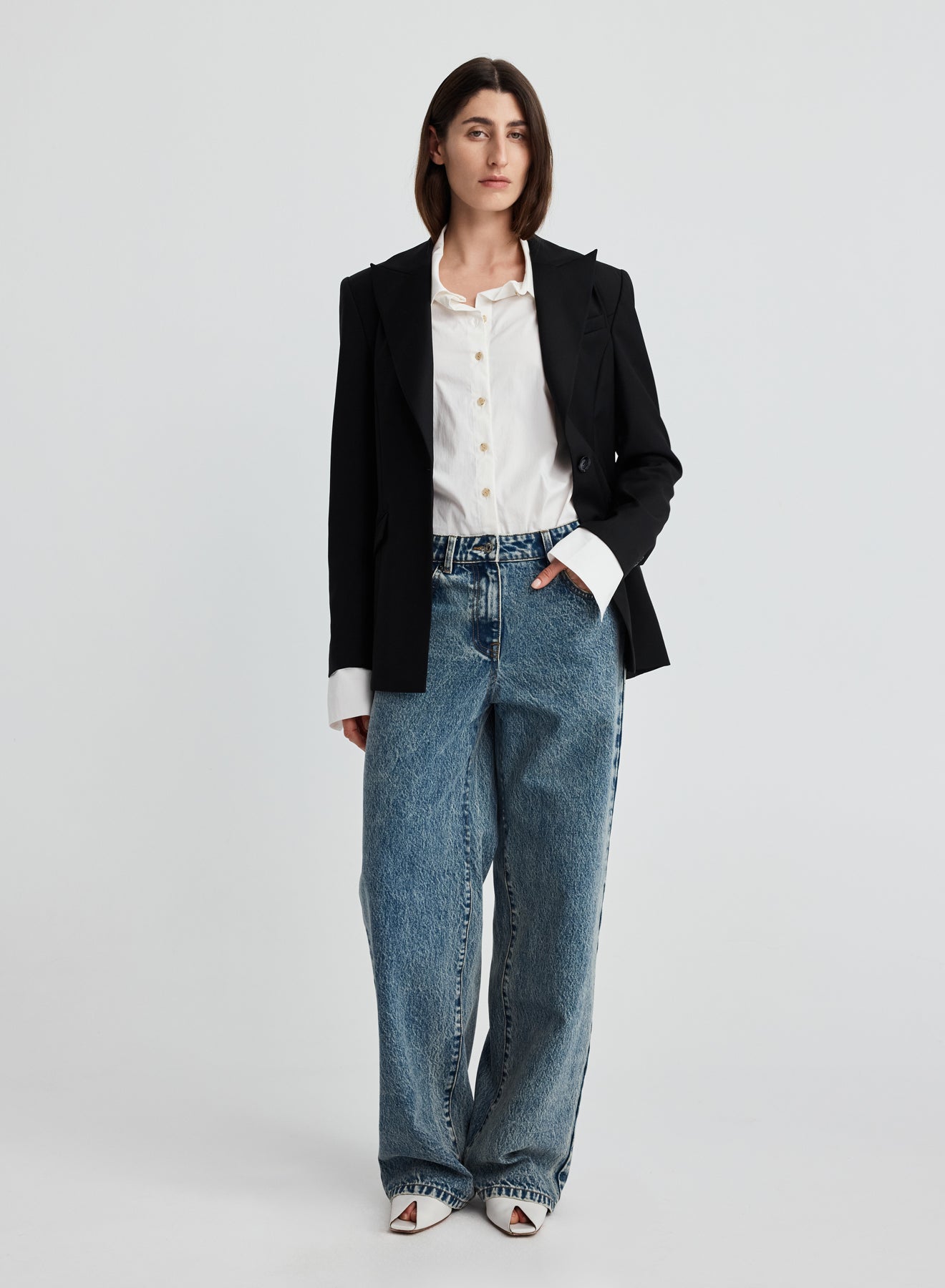 ODESSA SHIRT (SWAN)
