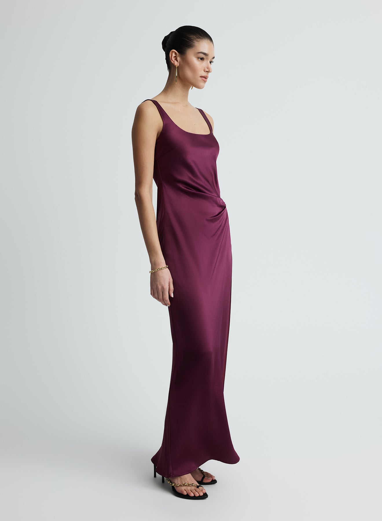 ETTA DRESS (GRAPE)