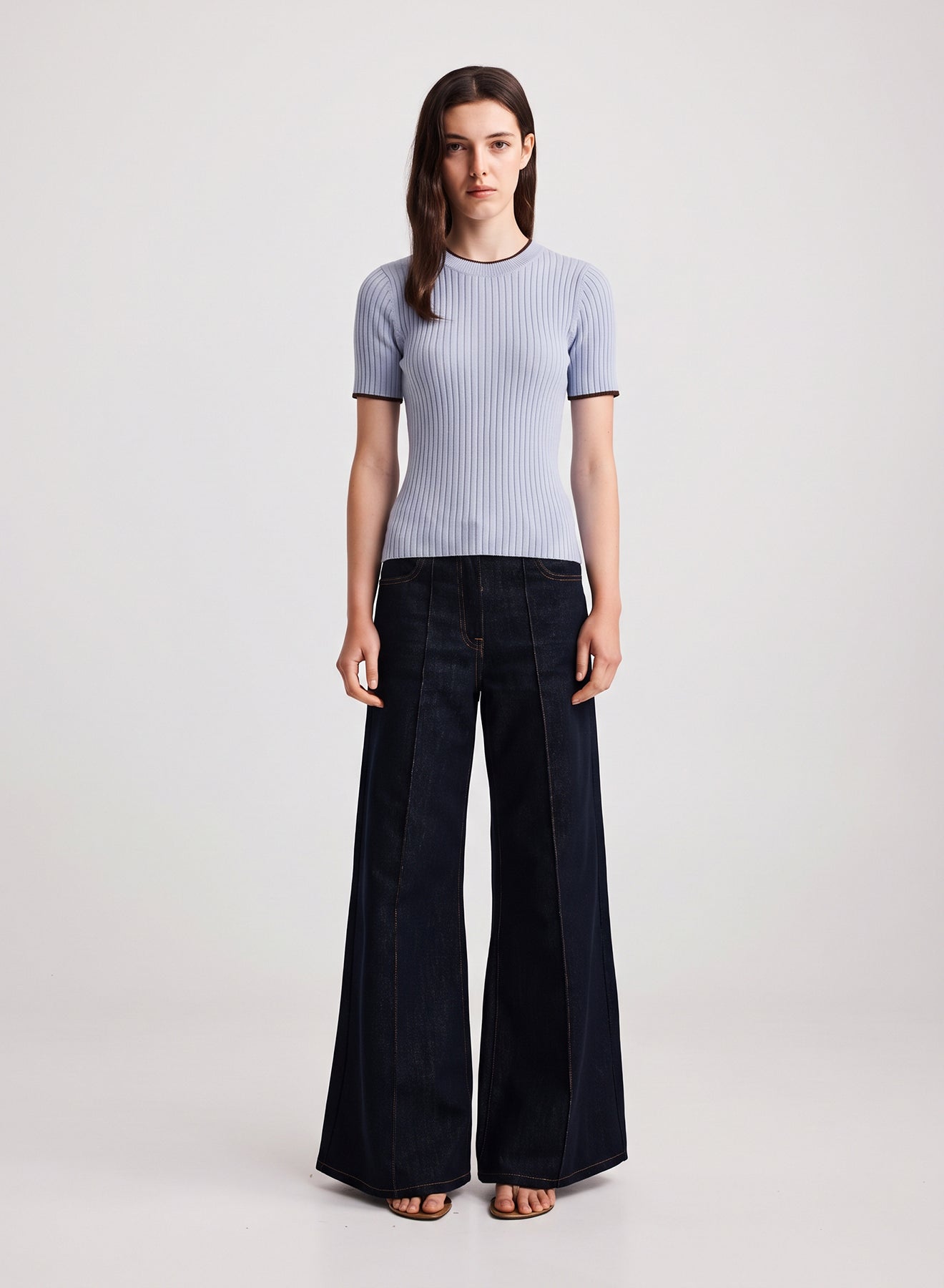 BEBE TOP (IRIS/ESPRESSO)