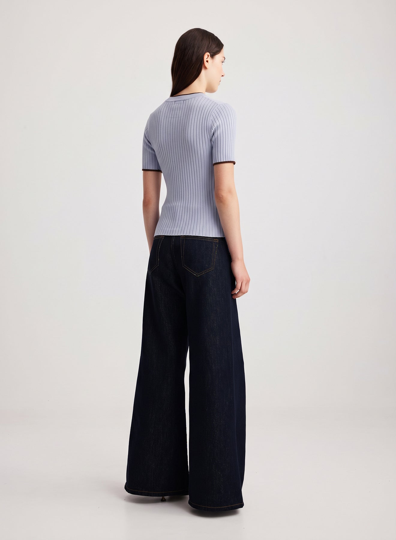 BEBE TOP (IRIS/ESPRESSO)