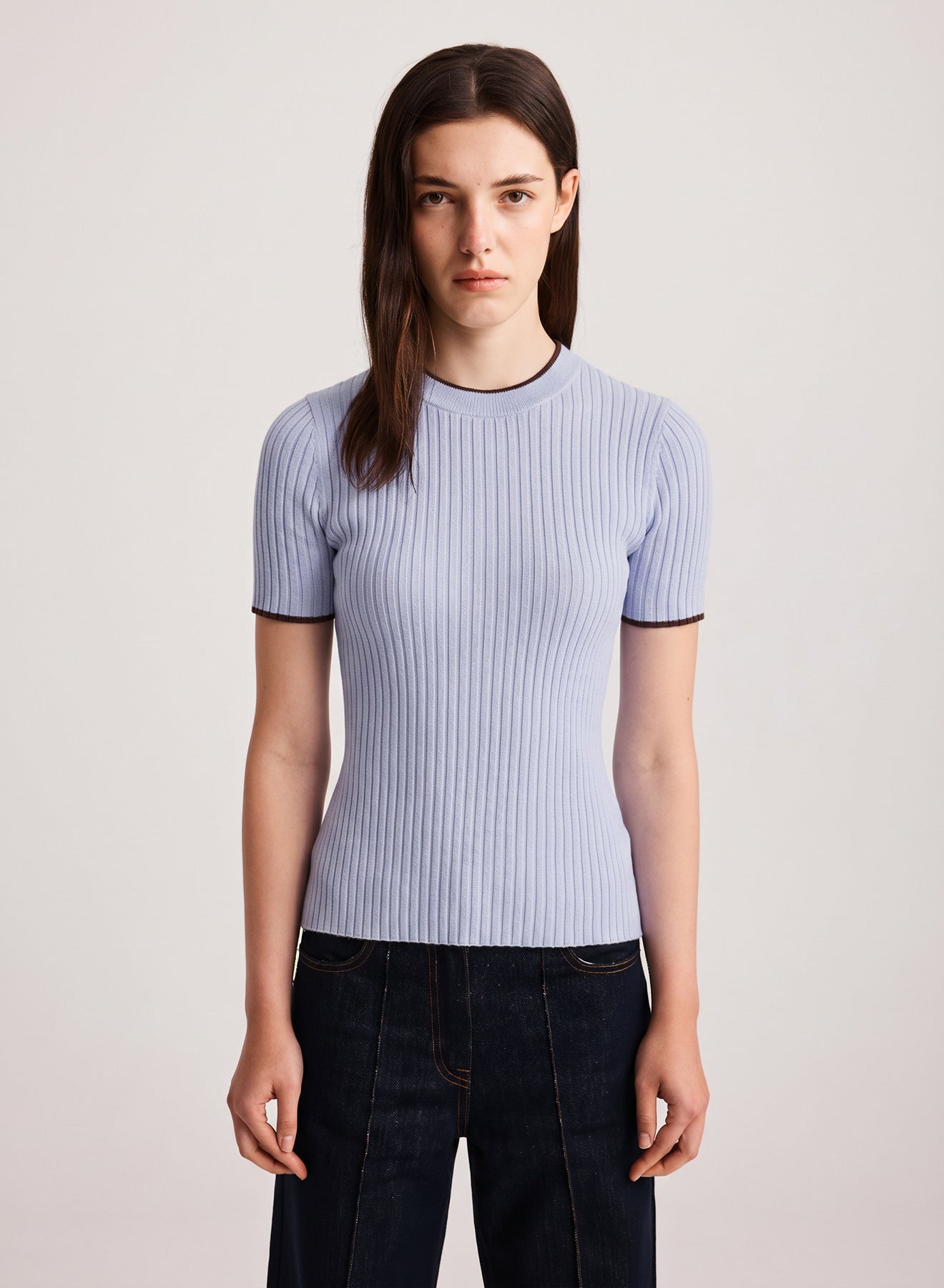 BEBE TOP (IRIS/ESPRESSO)
