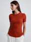 BEBE TOP (PERSIMMON/GLACIER)