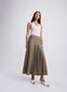 SABLE SKIRT (TAUPE BROWN)
