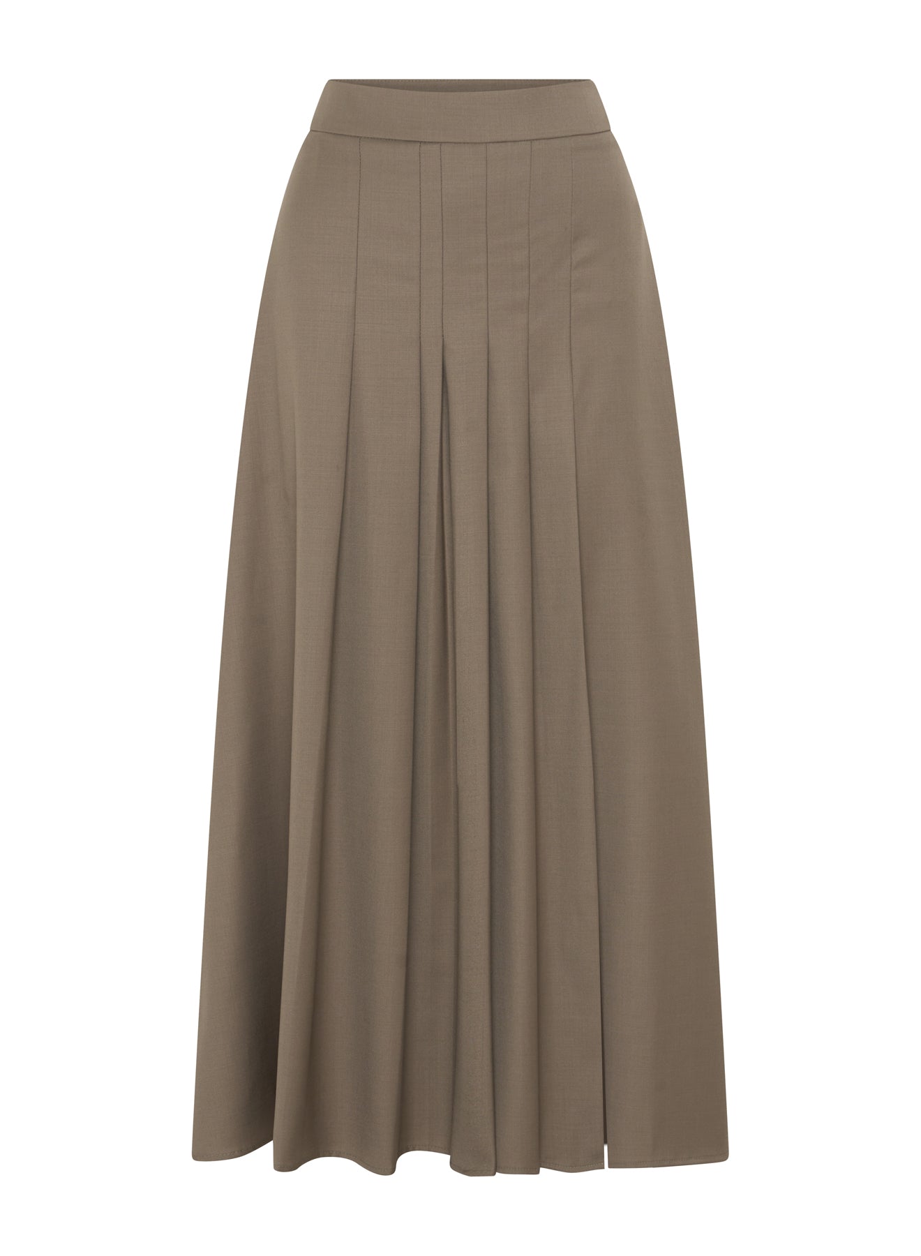 SABLE SKIRT (TAUPE BROWN)