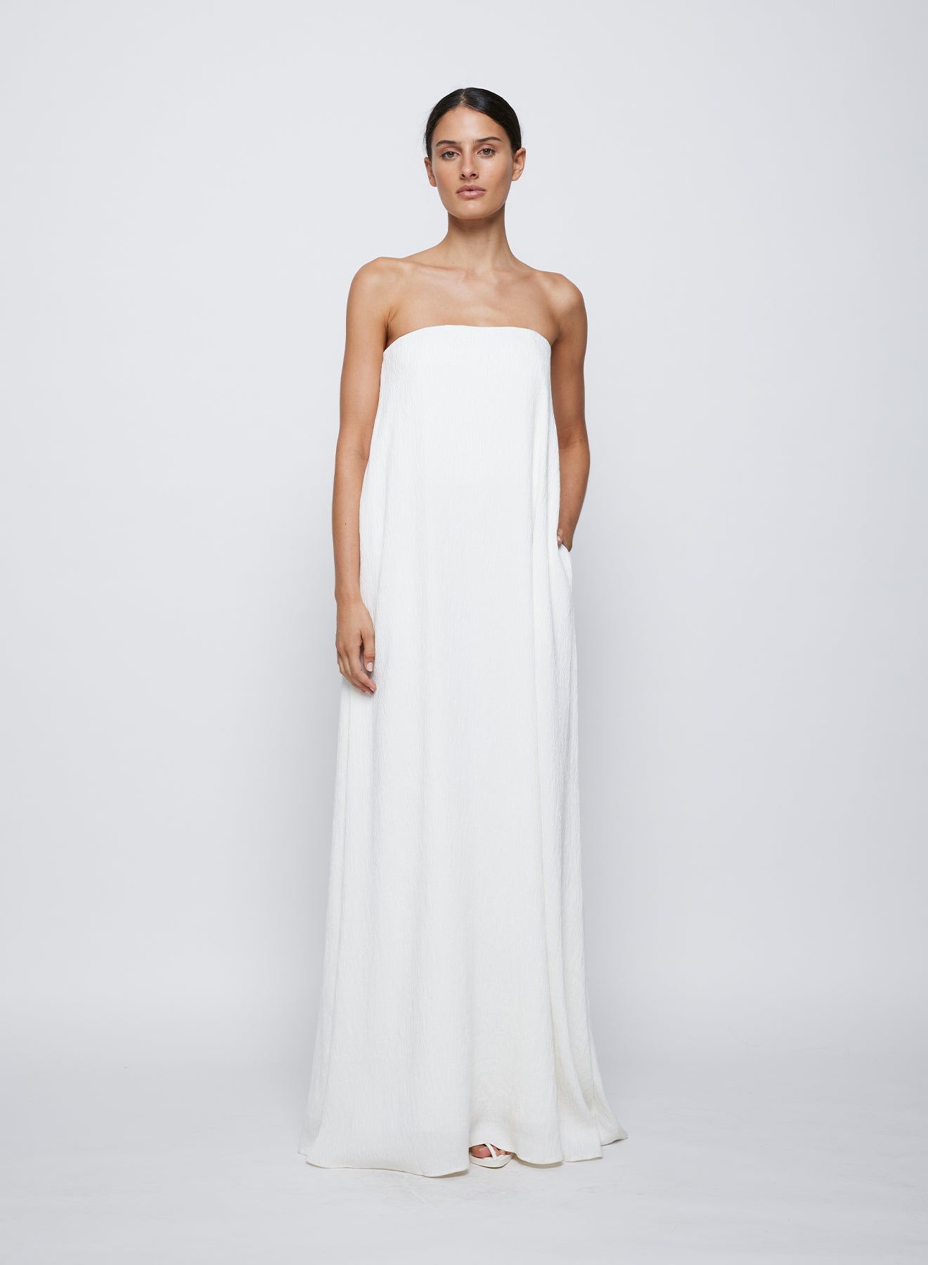 DELFINA DRESS (IVORY)