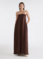 DELFINA DRESS (SHAVED CHOCOLATE)