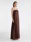 DELFINA DRESS (SHAVED CHOCOLATE)