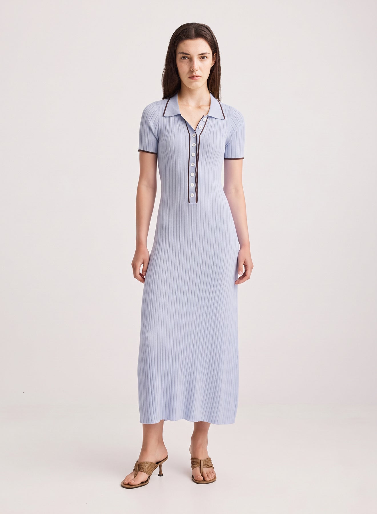 PENELOPE DRESS (IRIS/ESPRESSO)