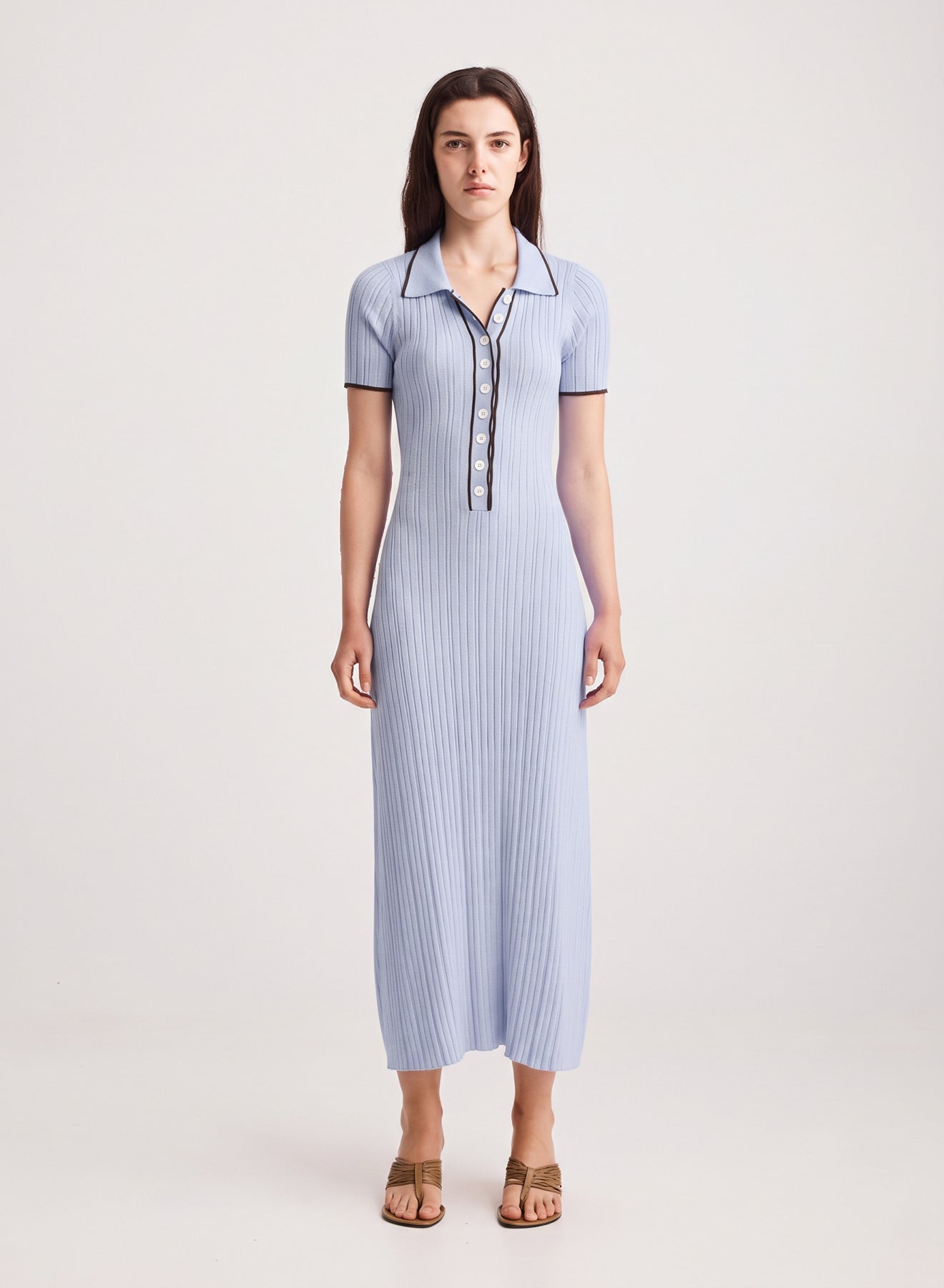 PENELOPE DRESS (IRIS/ESPRESSO)