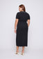 PENELOPE DRESS (RAVEN W/ SILENCE TRIM)