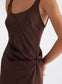 ETTA DRESS (SHAVED CHOCOLATE)