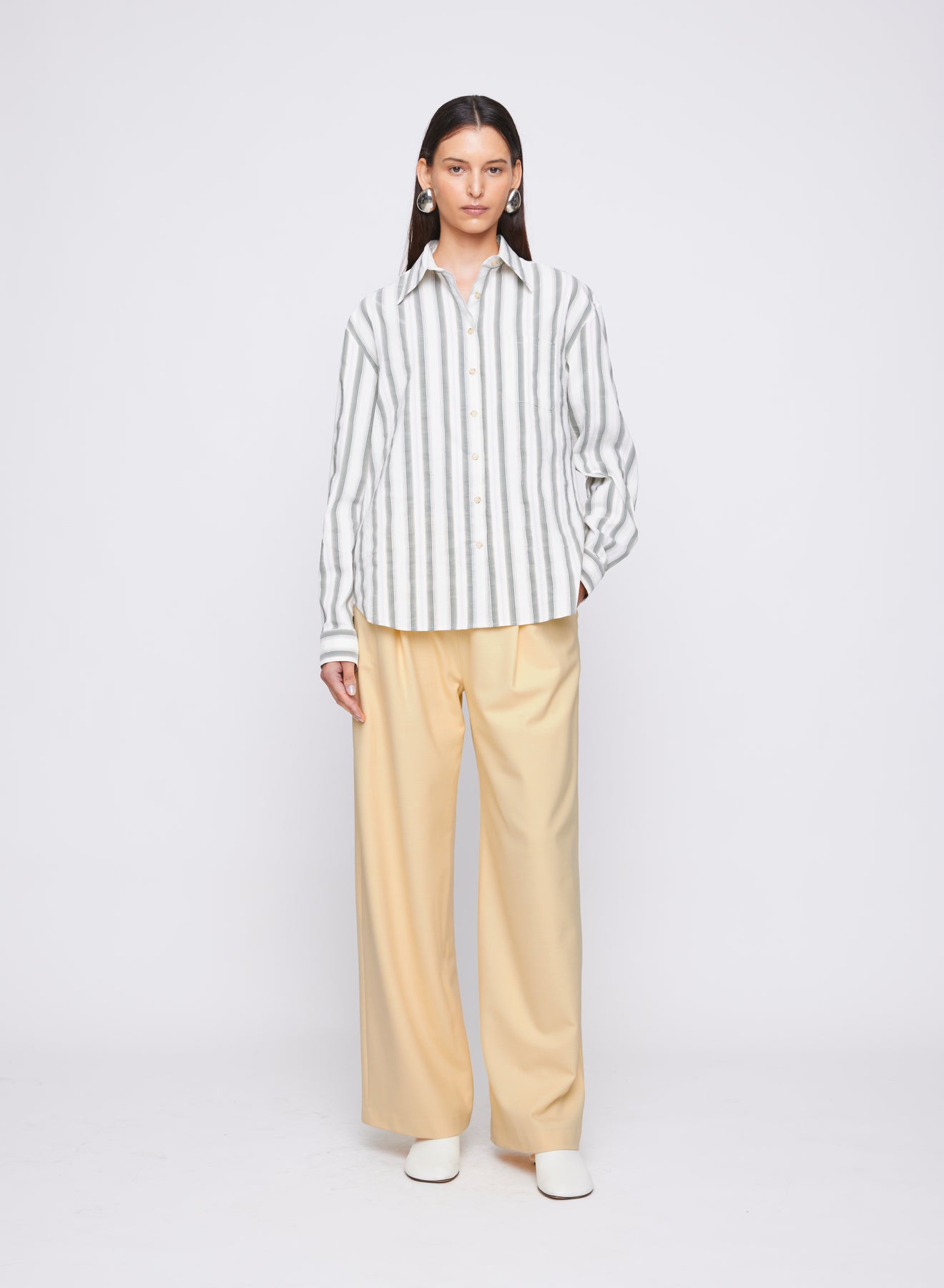 BROOKLYN SHIRT (MEADOW STRIPE)