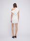 ANNA QUAN Off-Shoulder Crinkle White Mini Dress, a versatile and timeless addition to your wardrobe. Discover all new dresses for any event or special occasion. White mini-dress, white event dress, wedding party dress, ivory mini-dress, ivory event dress, ivory special occasion dress.