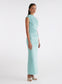 ELENI DRESS (ELECTRIC TEAL)