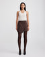 CORA SKIRT (BROWN CHALK STRIPE)
