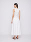 MAGGIE DRESS (SWAN W/ BONE)
