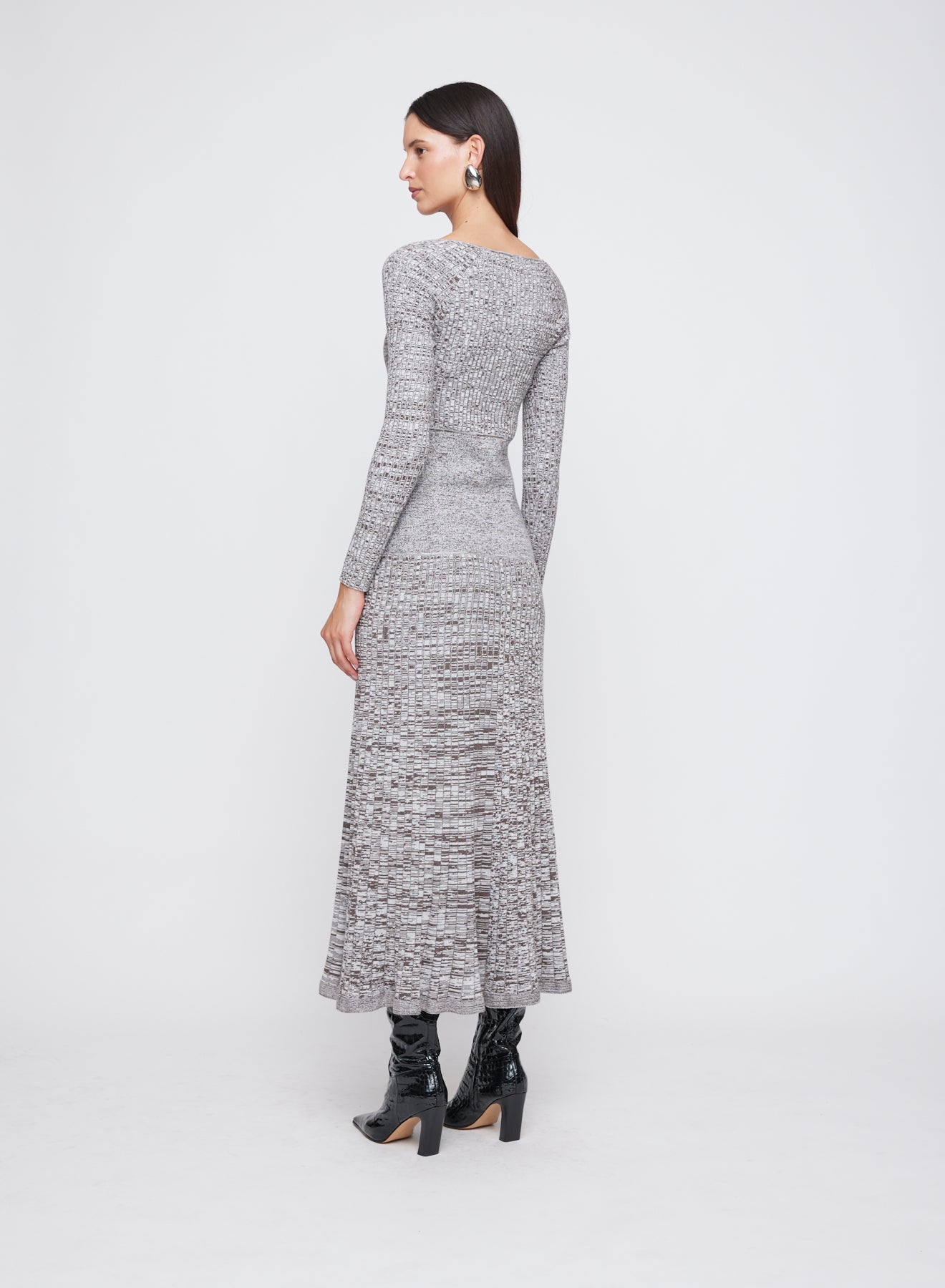 ABIGAIL DRESS (PEWTER)