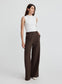 ADAM PANTS (BROWN CHALK STRIPE)