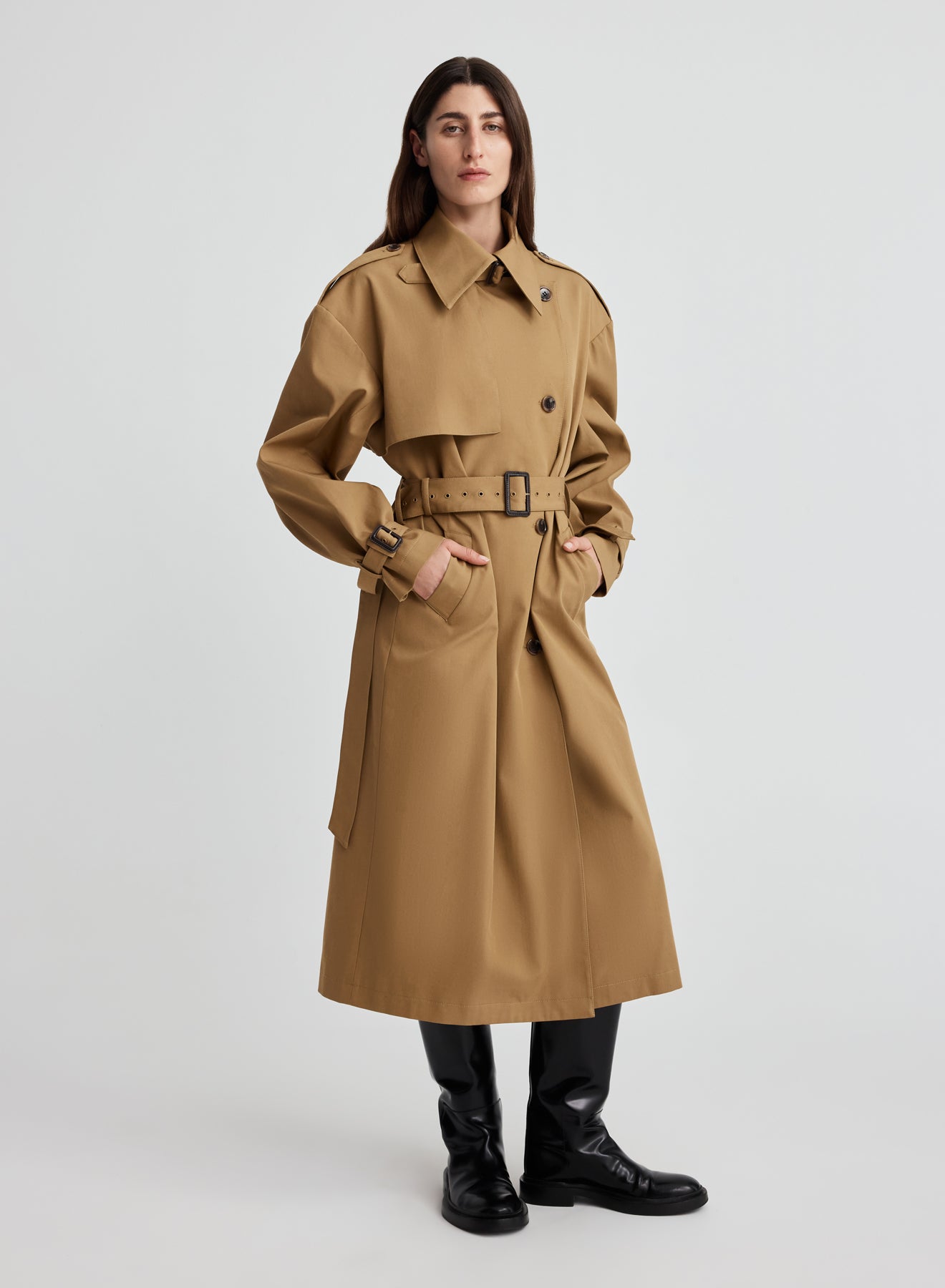 FARREN TRENCH COAT (TAN)