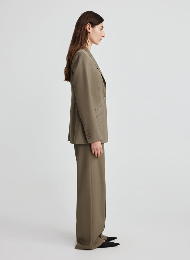 WILLOW BLAZER (TAUPE BROWN)