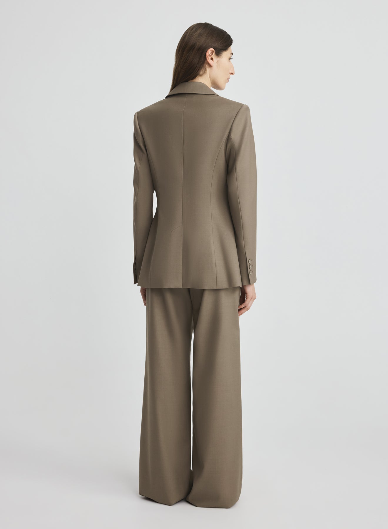 WILLOW BLAZER (TAUPE BROWN)