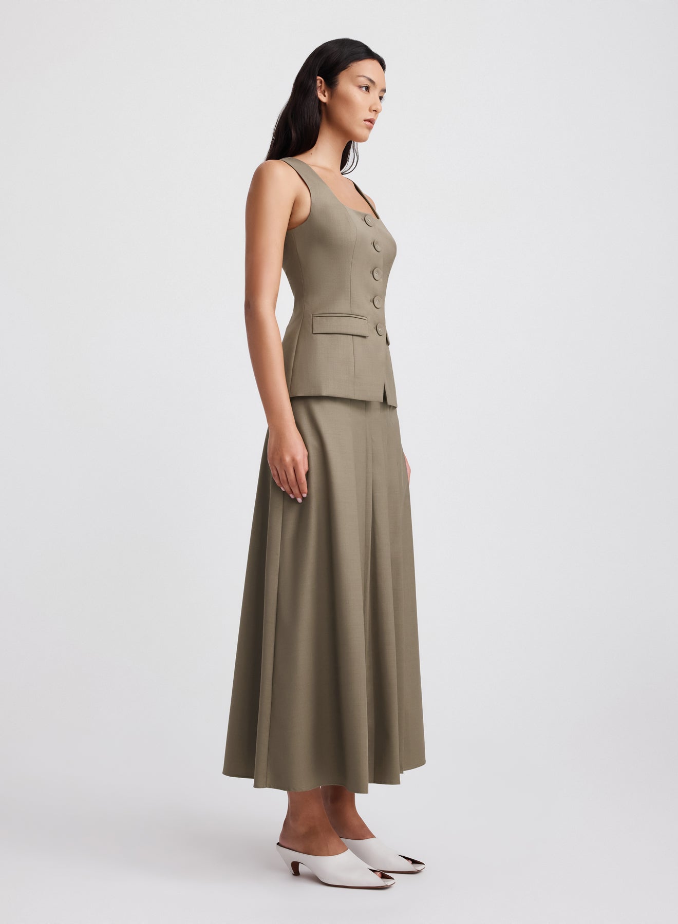 MARISOL TOP (TAUPE BROWN)