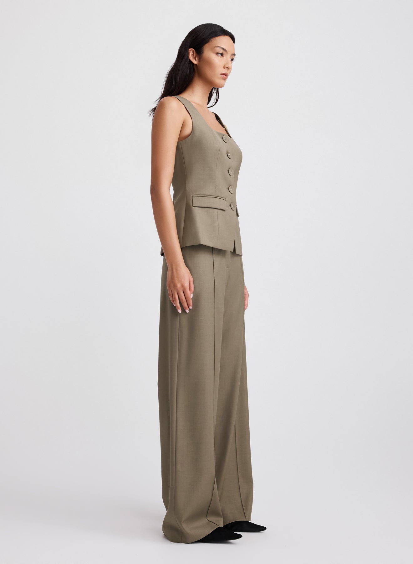 MARISOL TOP (TAUPE BROWN)
