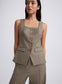 MARISOL TOP (TAUPE BROWN)