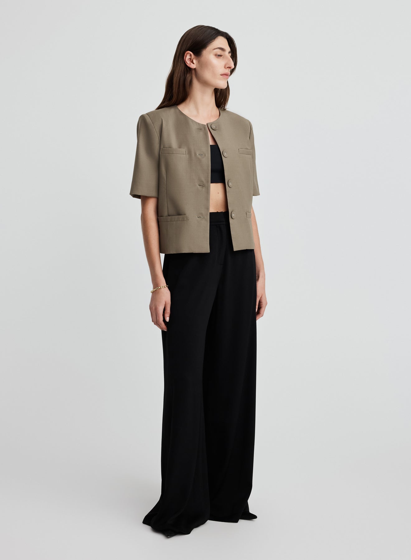 PRIESTLY JACKET (TAUPE BROWN)