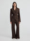 COLIN BLAZER (BROWN CHALK STRIPE)