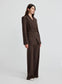 COLIN BLAZER (BROWN CHALK STRIPE)