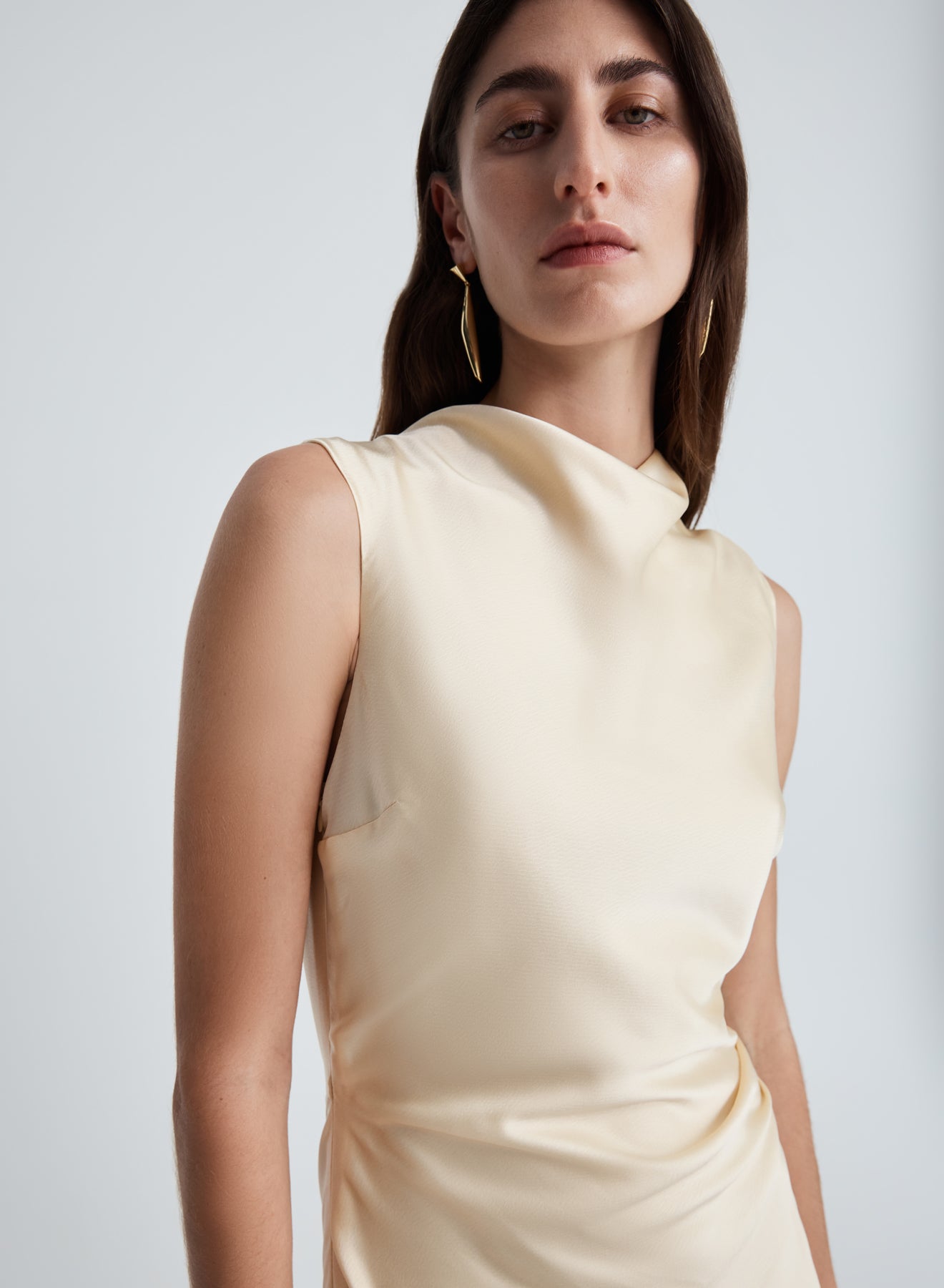 BRIANNA DRESS (BUFF)