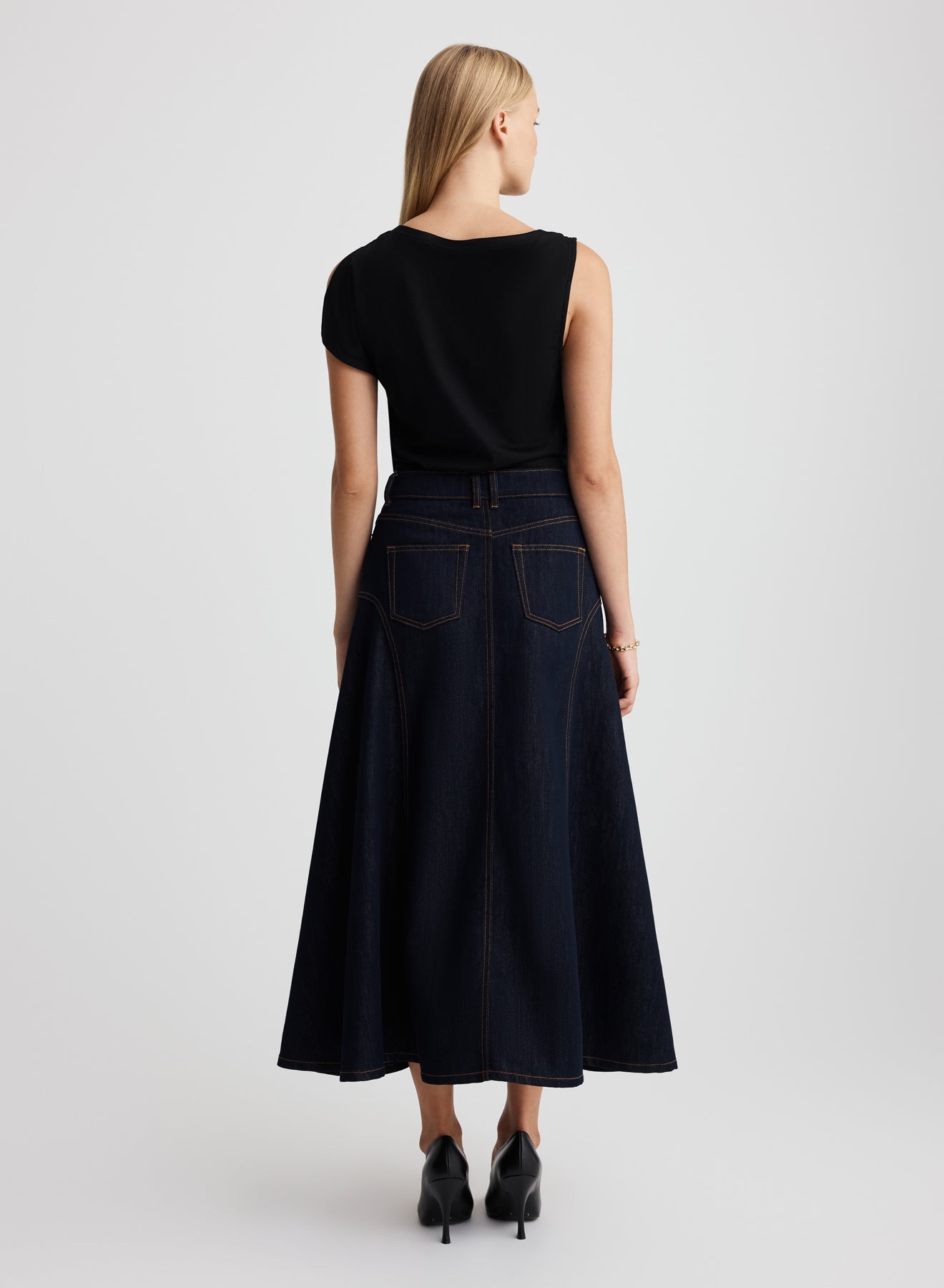 JUDD SKIRT (DARK INDIGO)