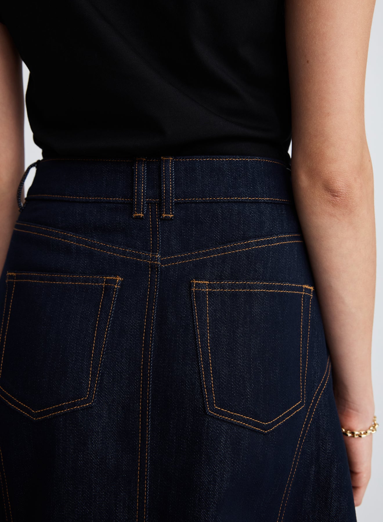JUDD SKIRT (DARK INDIGO)