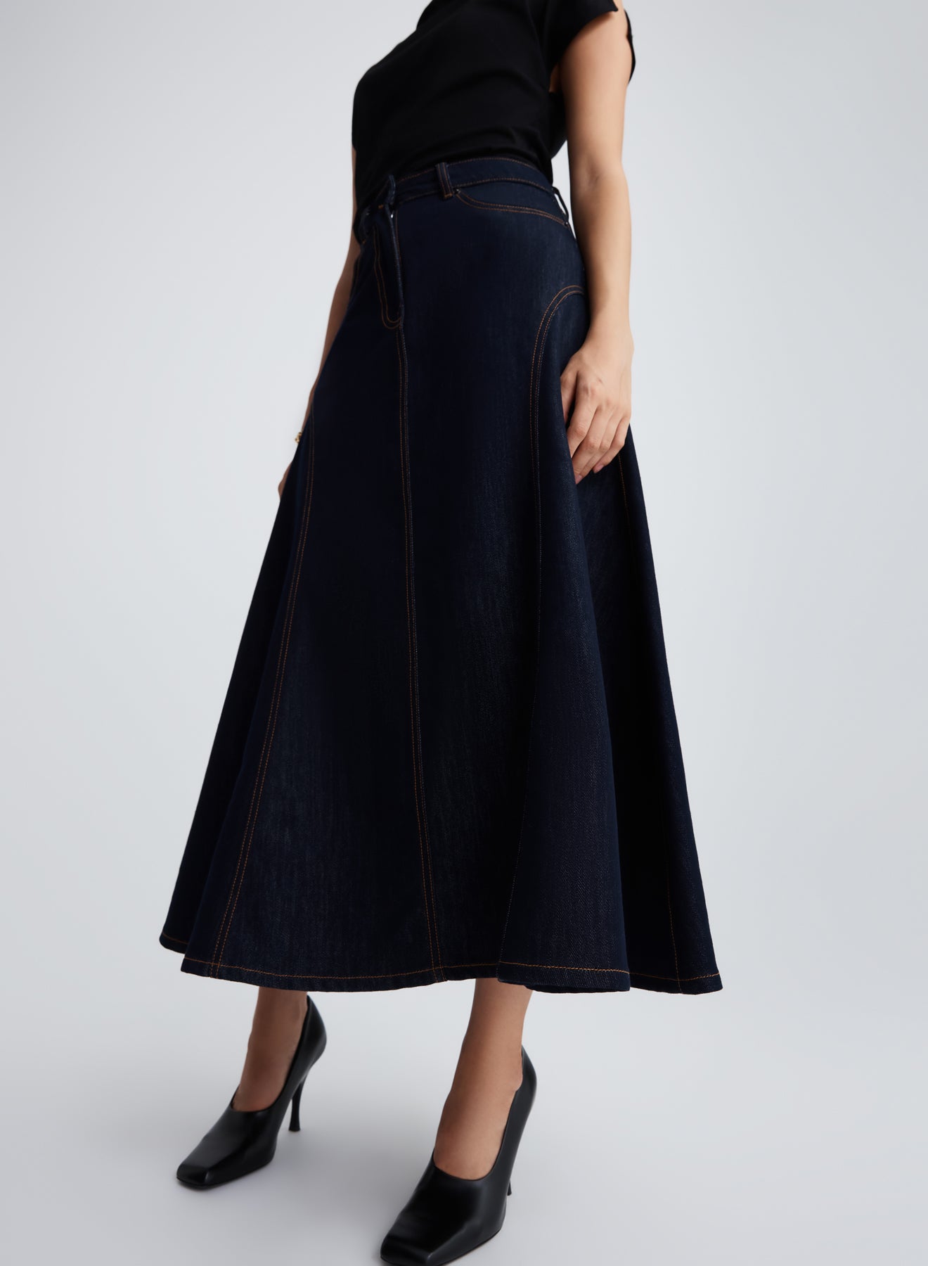 JUDD SKIRT (DARK INDIGO)