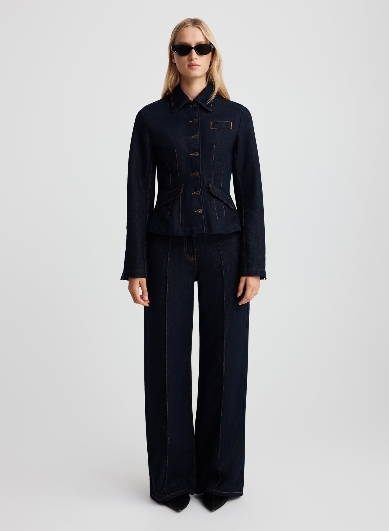 HEPWORTH JACKET (DARK INDIGO)