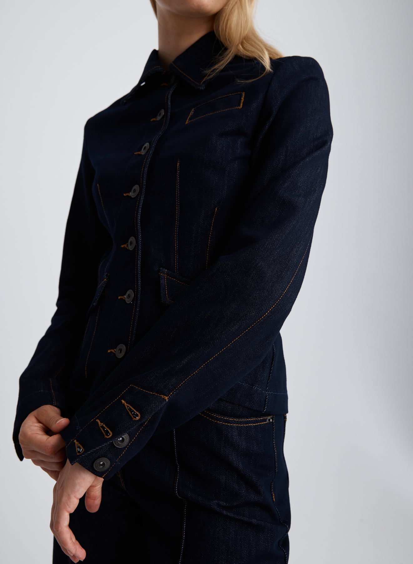 HEPWORTH JACKET (DARK INDIGO)