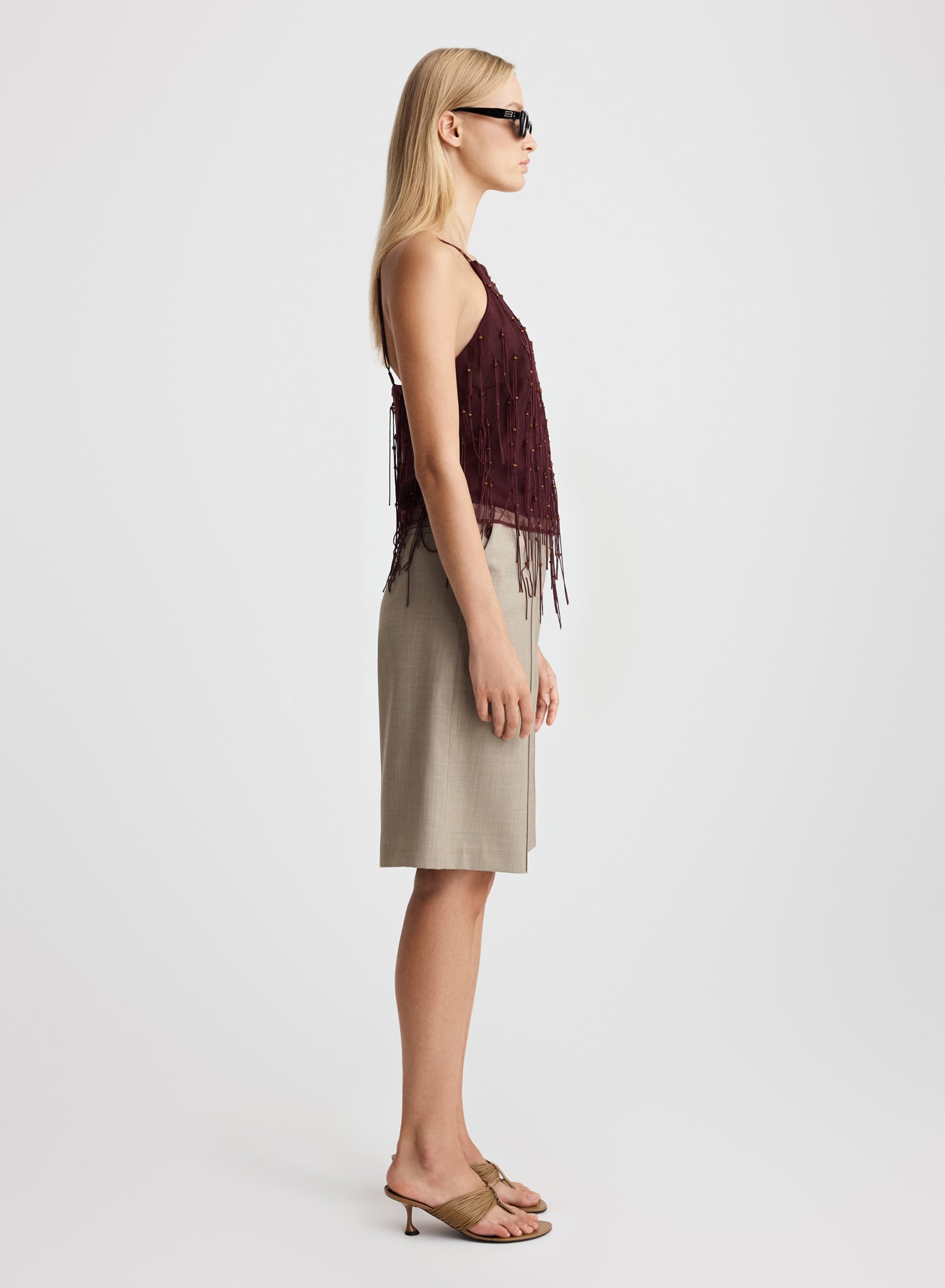 HESSE TOP (BURGUNDY)