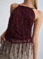 HESSE TOP (BURGUNDY)