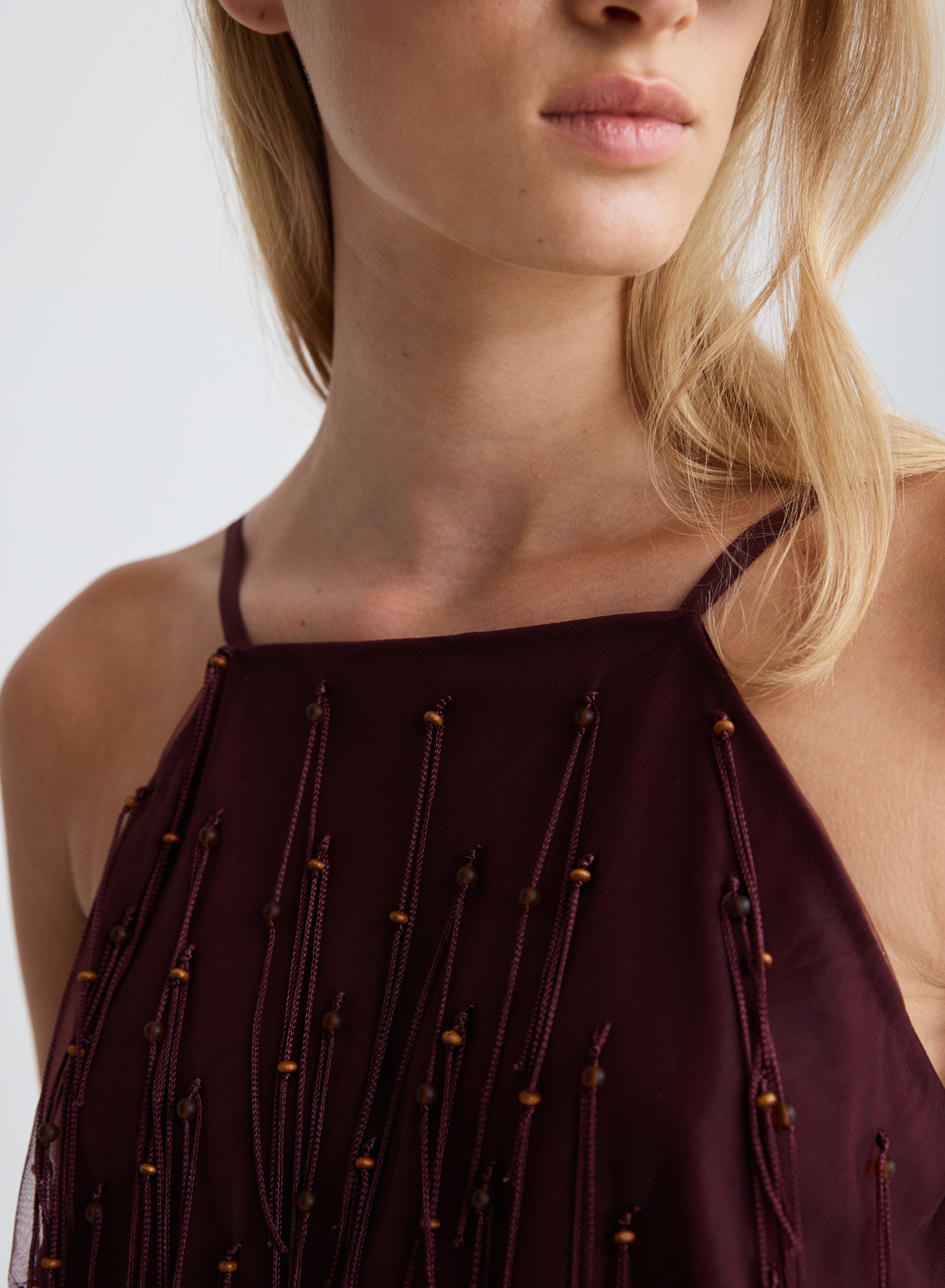 HESSE TOP (BURGUNDY)