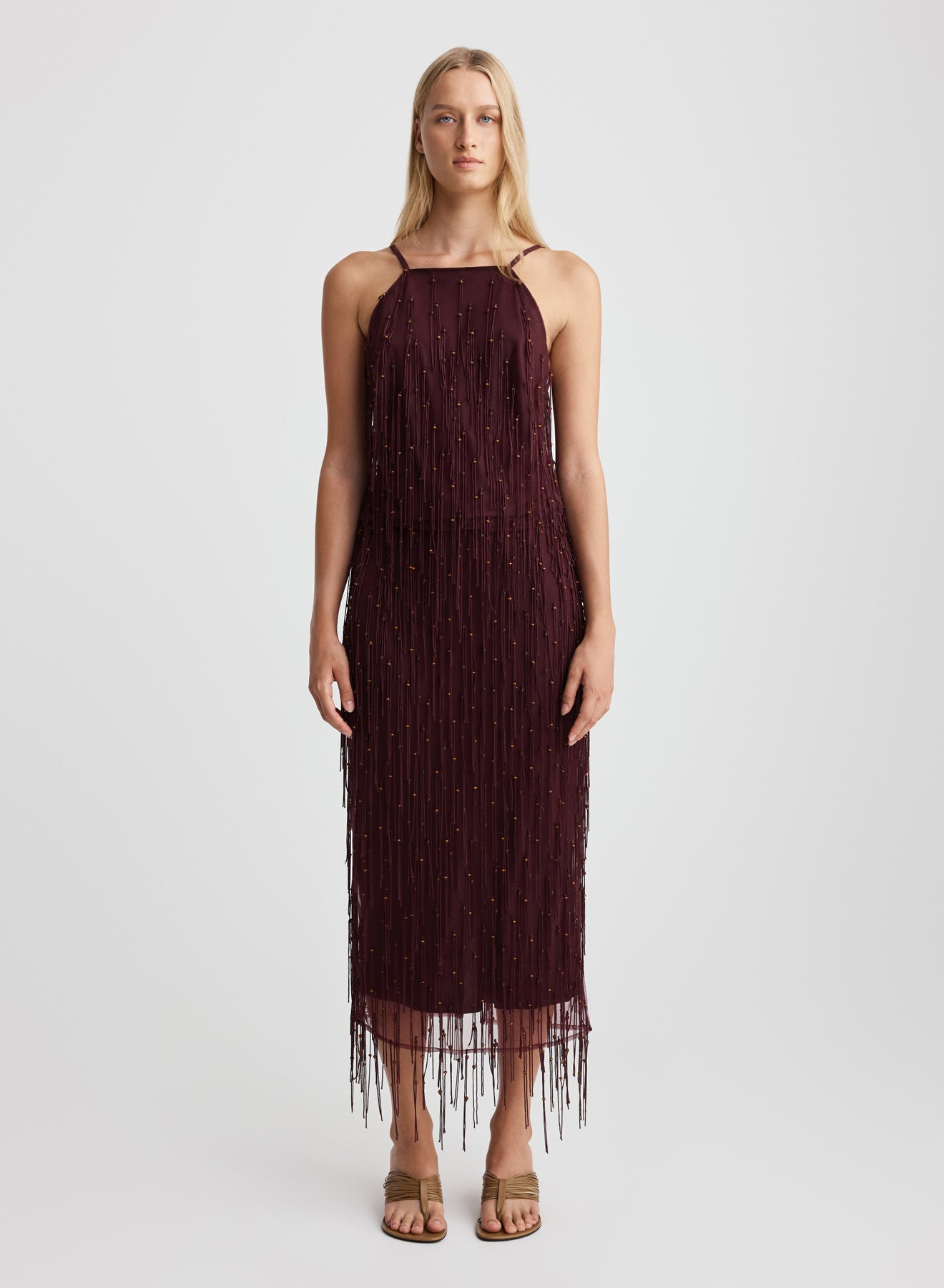 HESSE TOP (BURGUNDY)
