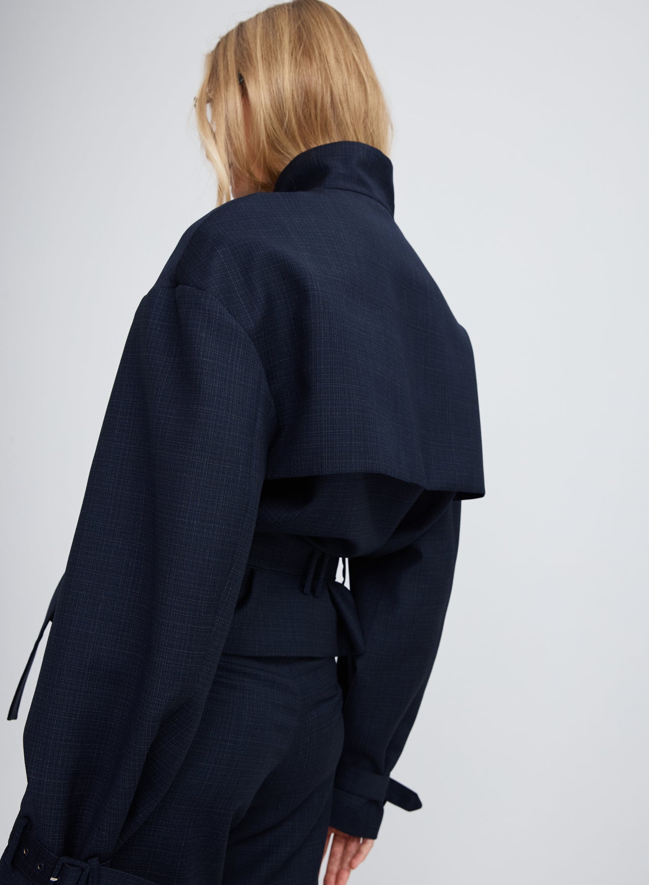 ZAHA BOMBER JACKET (NAVY)