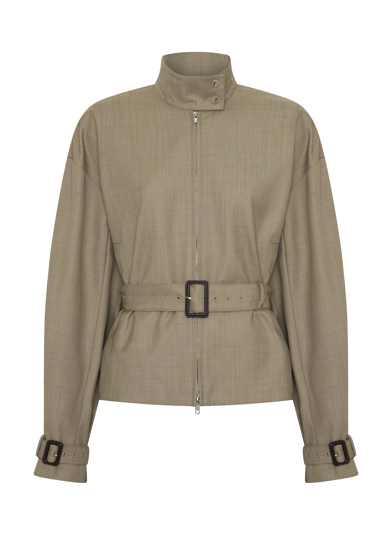 ZAHA BOMBER JACKET (SAND)