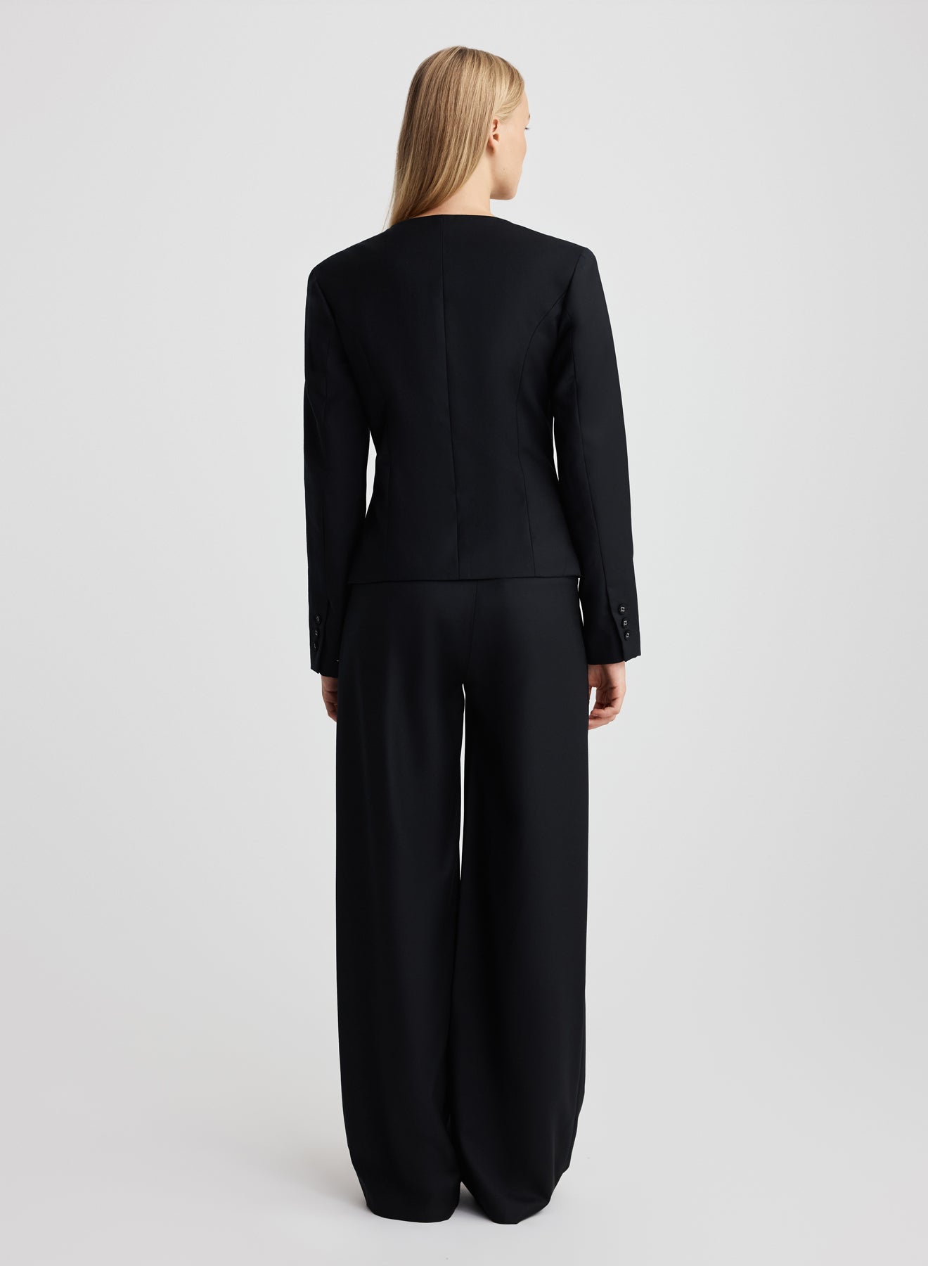 ALVAR JACKET (BLACK WOOL)