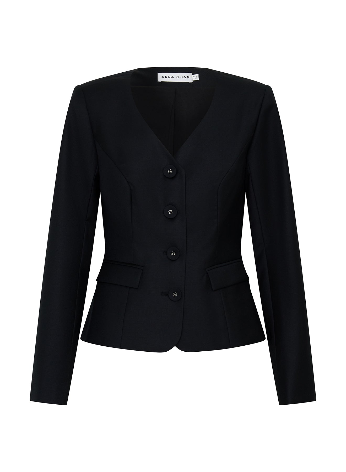 ALVAR JACKET (BLACK WOOL)