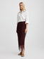 TAWNEY SKIRT (BURGUNDY)