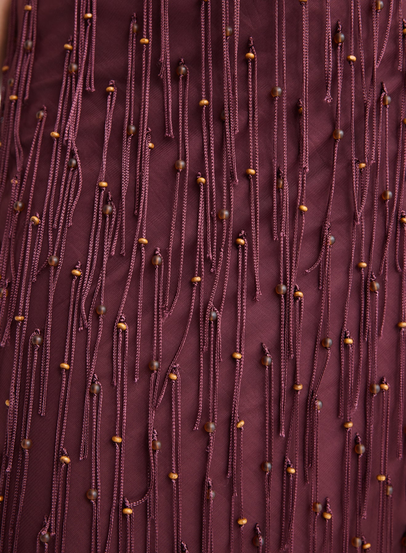 TAWNEY SKIRT (BURGUNDY)