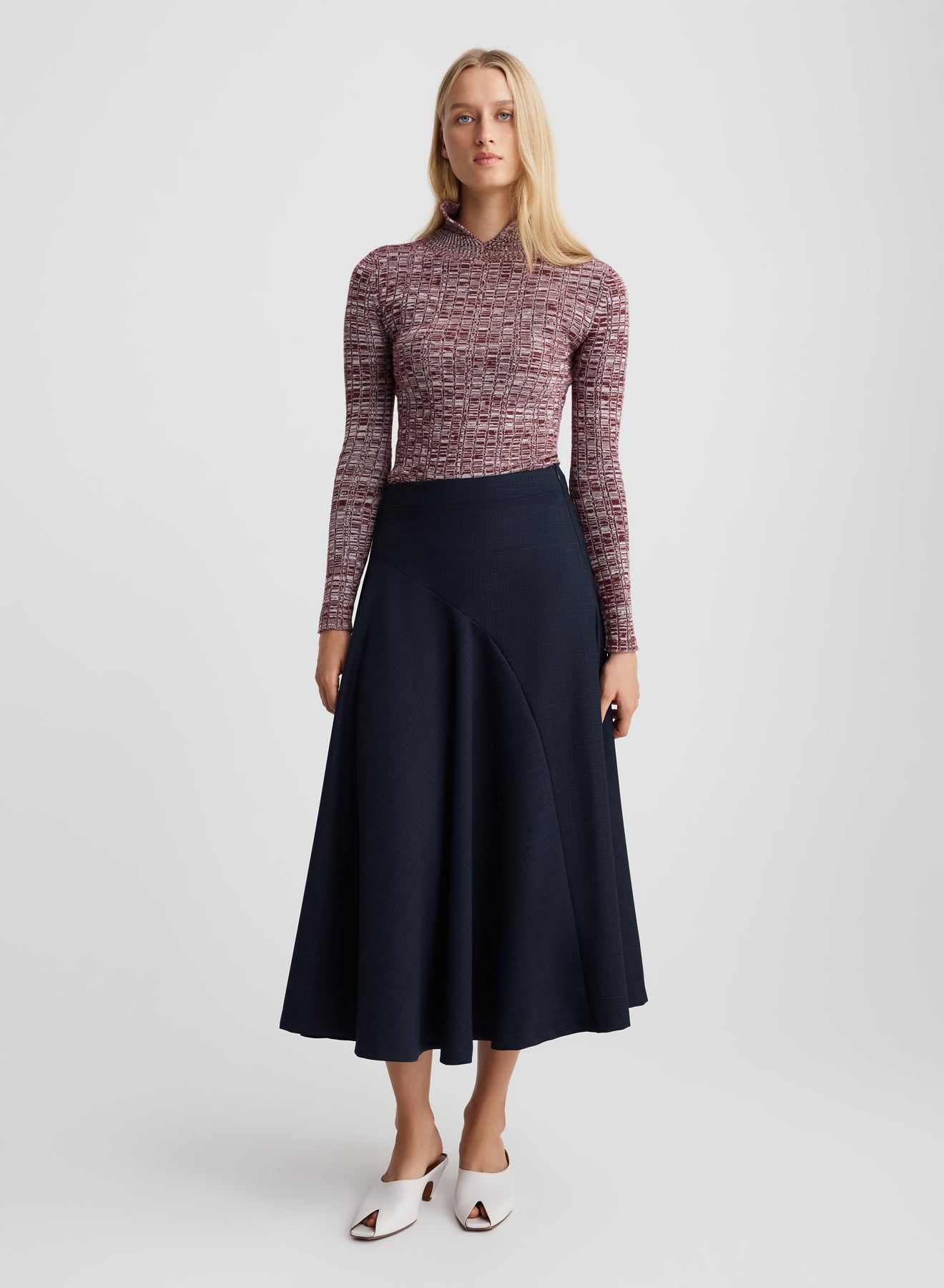 SCARPA SKIRT (NAVY)