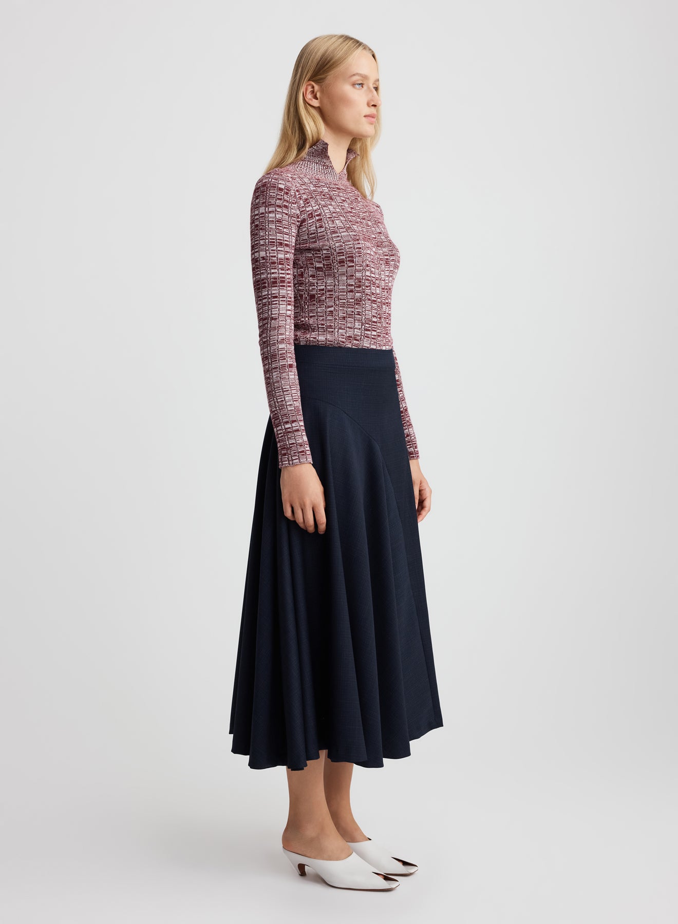 SCARPA SKIRT (NAVY)