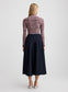 SCARPA SKIRT (NAVY)